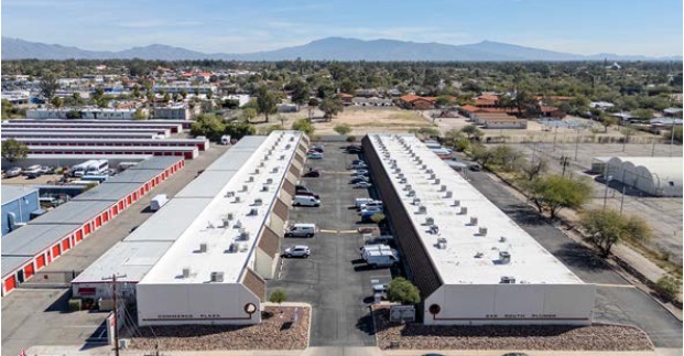 Aerial view — Commerce, Tucson AZ