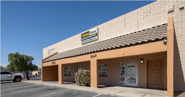 Building exterior — South Dodge Business Center, Tucson AZ