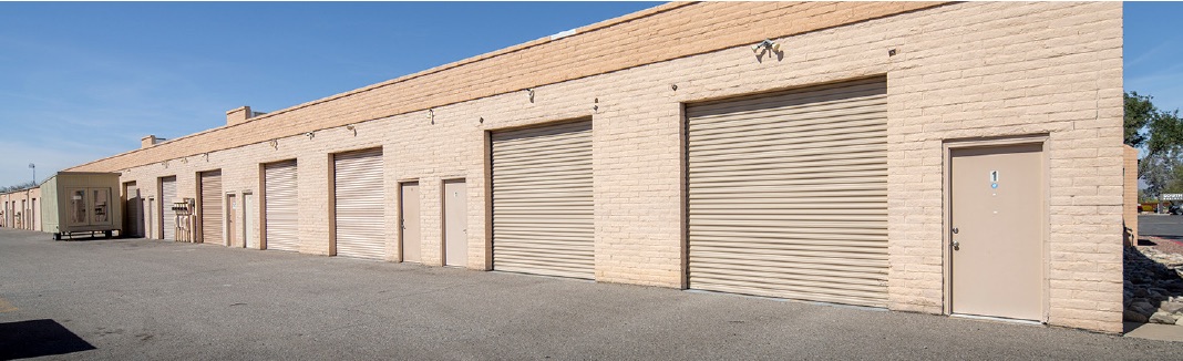 Warehouse exterior — South Dodge Business Center, Tucson AZ